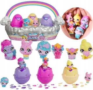 Hatchimals Jarné balenie 3 vajíčok vyliahnutých vo vode